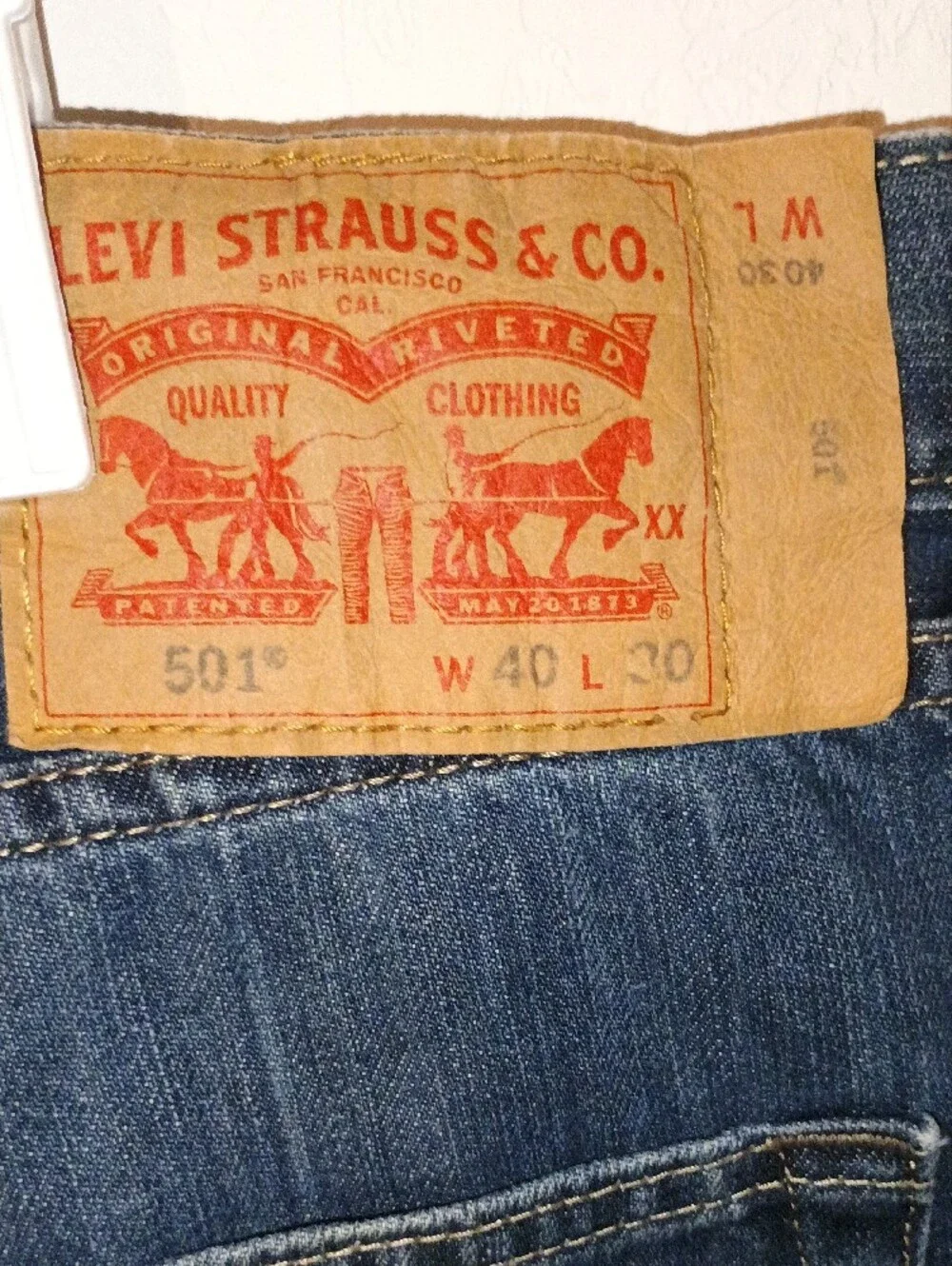Levi's Men's Indigo Straight-Leg Jeans